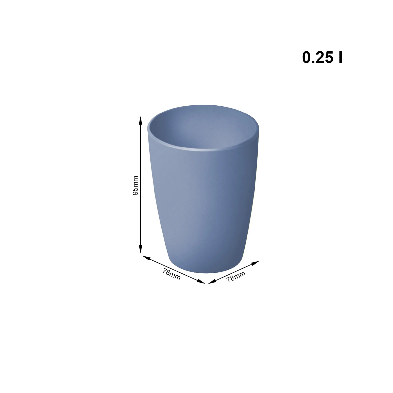Trinkbecher 0,25 l CARUBA - Image 6