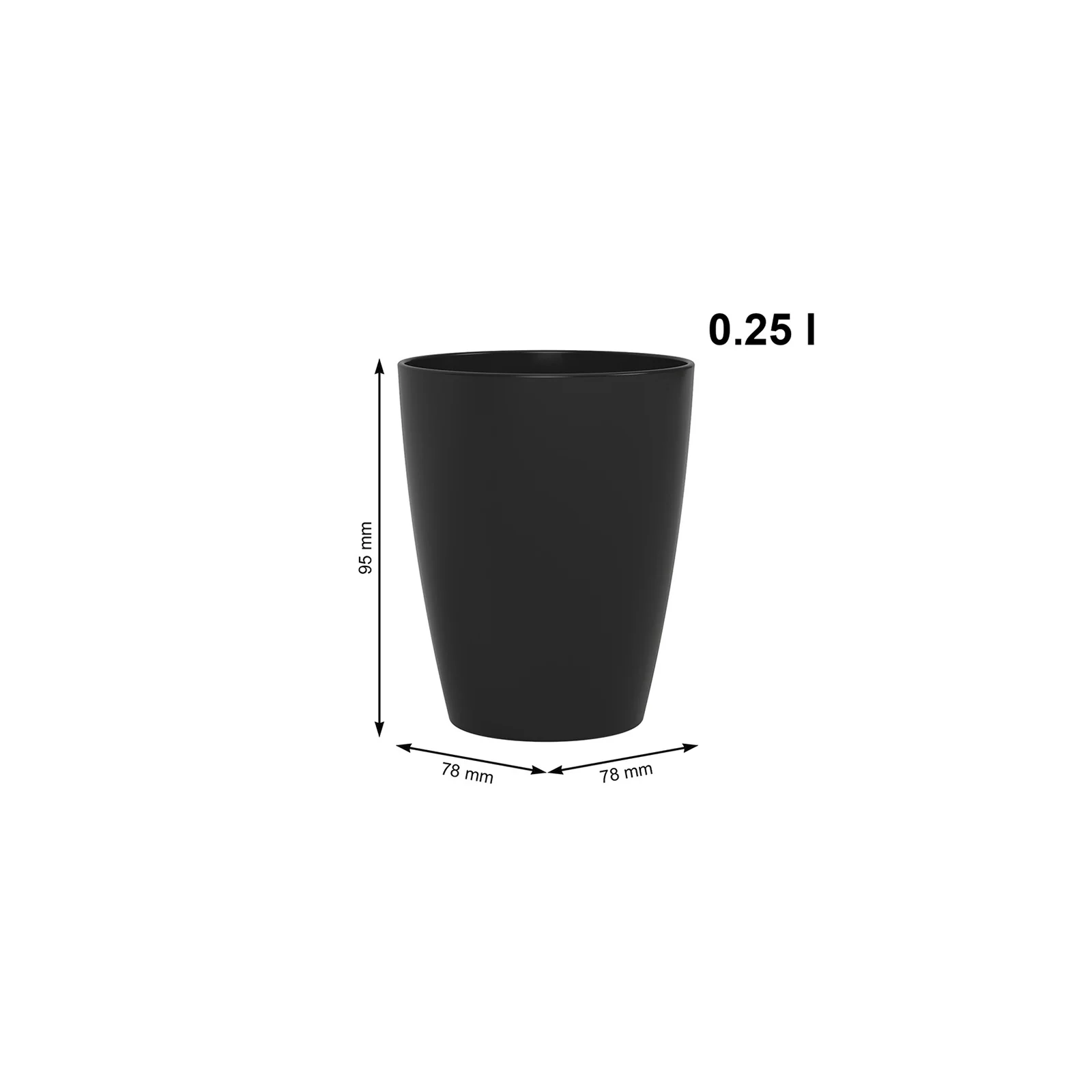 Trinkbecher 0,25 l ECO CARUBA - Image 11