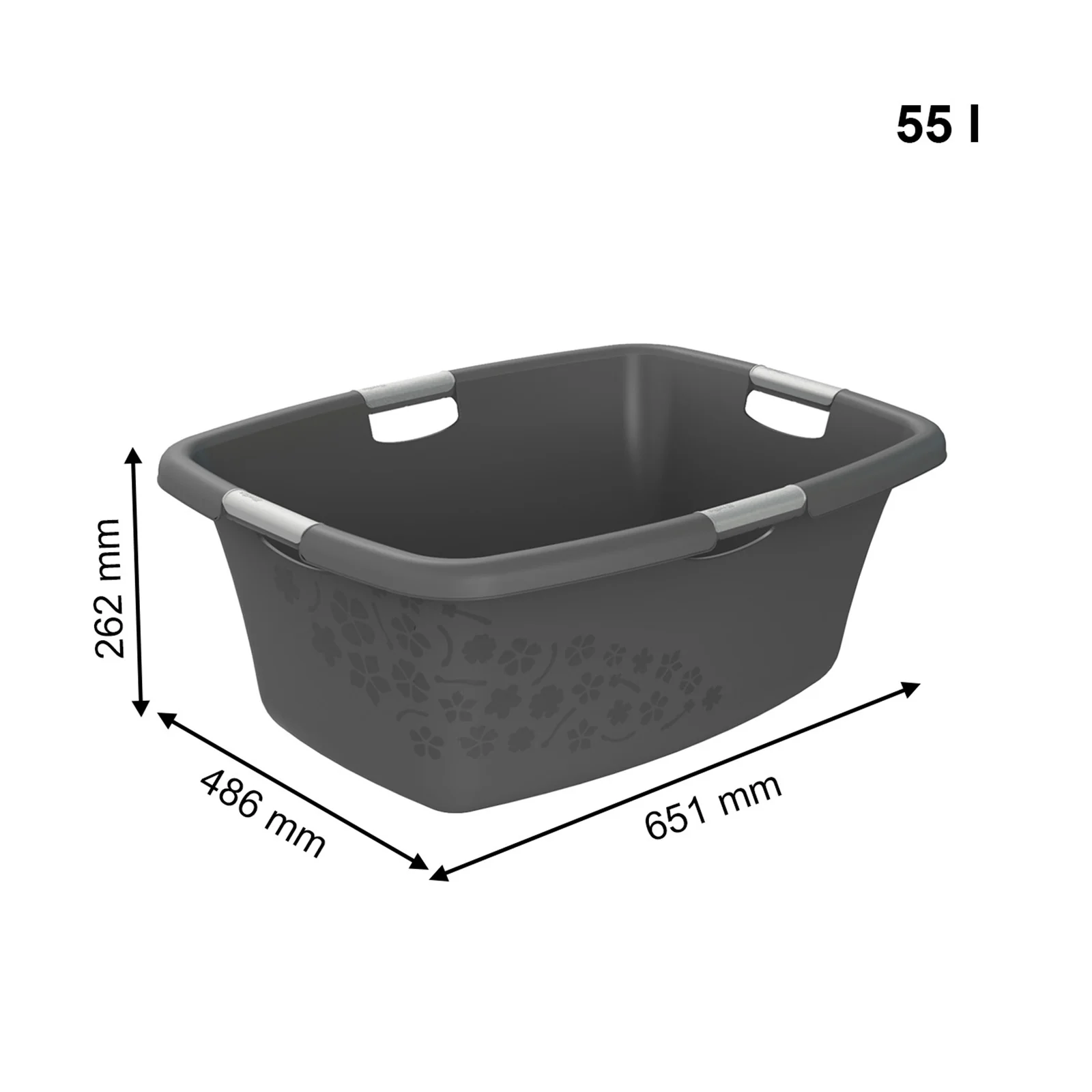 Wäschewanne 50 l FLOWERS - Image 9